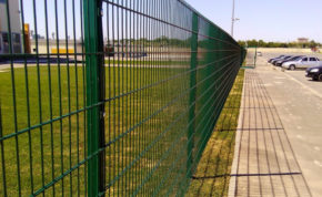 Стандартный забор из 3D-панелей с установкой под ключ